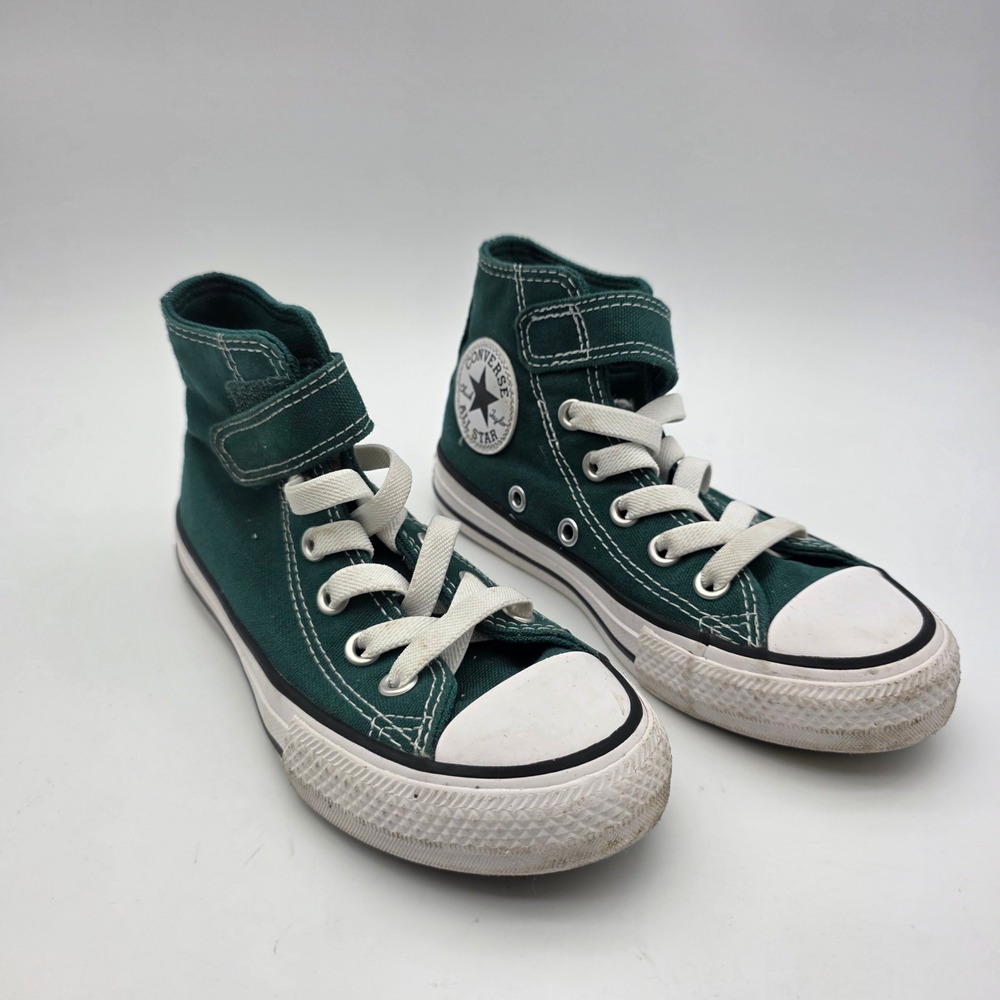 Converse Chuck Taylor All Star Kids High Top Sneaker Green Size 11